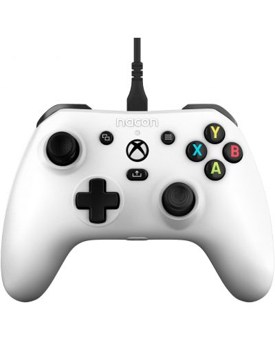 Контролер Nacon - Evol-X, жичен, бял (Xbox One/Series X/S/PC) - 1