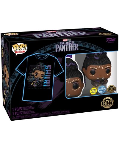 Комплект Funko POP! Collector's Box: Marvel - Black Panther (Shuri) (Glows in the Dark) - 5