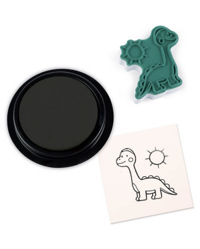 Комплект печати Janod - Динозаври - 2