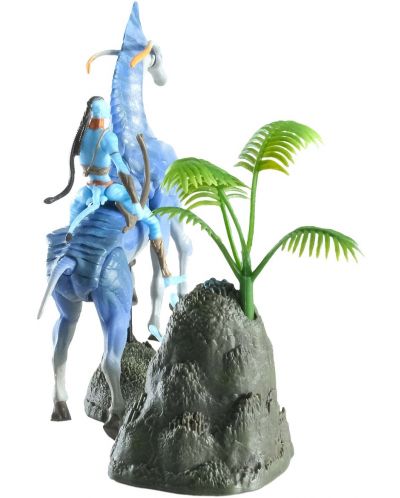 Комплект екшън фигури McFarlane Movies: Avatar - Tsu'tey & Direhorse - 4