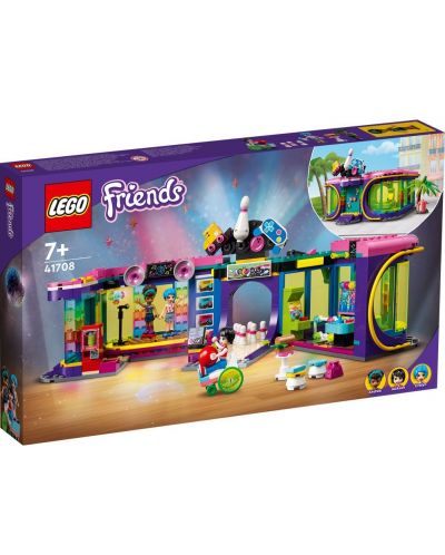 Конструктор LEGO Friends - Диско писта за кънки (41708) - 1