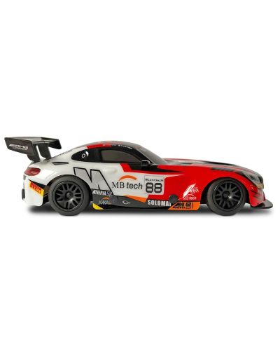 Кола с дистанционно управление Mondo Motors - Mercedes AMG GT3, 1:24, червена - 3