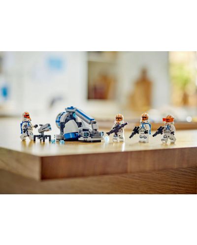 Конструктор LEGO Star Wars - Боен пакет, Клонинг щурмовак на Асока от 332 легион (75359) - 9