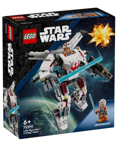 Конструктор LEGO Star Wars - Робот с Х-wing на Люк Скайуокър (75390) - 1