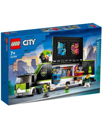 Конструктор LEGO City - Камион за игрален турнир (60388) - 1