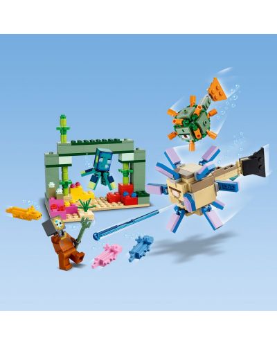 Конструктор LEGO Minecraft - Битката на пазителите (21180) - 6
