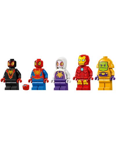 Конструктор LEGO Marvel - Щаб на отбора на Спайди (10794) - 5
