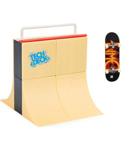 Комплект Tech Deck - Рампа и скейтборд за пръсти, Big Vert Wall - 2