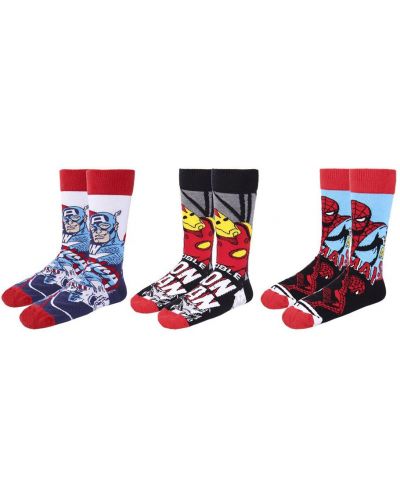 Комплект чорапи Cerda Marvel: Avengers - The Avengers - 1