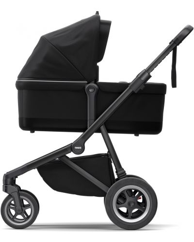 Комбинирана бебешка количка 2 в 1 Thule - Sleek, Midnight Black - 3