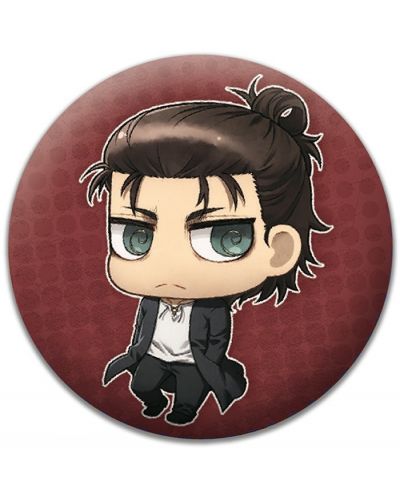 Комплект значки ABYstyle Animation: Attack on Titan - Chibi Characters - 2