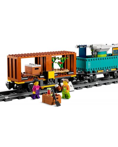 Конструктор LEGO City - Товарен влак (60336) - 7