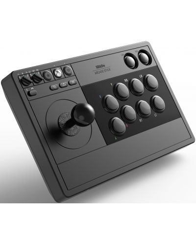 Контролер 8BitDo - Arcade Stick, за Xbox One/Series X/PC, черен - 4