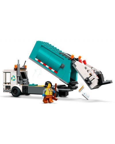 Конструктор LEGO City - Камион за рециклиране (60386) - 4