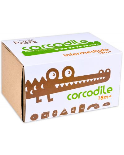 Комплект коркови еко играчки Corcodile - Intermediate - 1