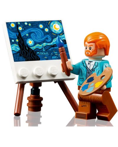 Конструктор LEGO Ideas - Vincent van Gogh, Звездна нощ (21333) - 5