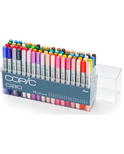 Комплект маркери Too Copic Ciao - B colors, 72 цвята	 - 1