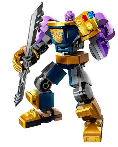 Конструктор LEGO Marvel Super Heroes - Роботската броня на Танос (76242) - 3