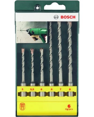 Комплект свредла Bosch - SDS-Plus-1, 6 части - 2