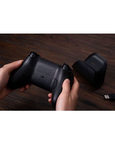 Безжичен контролер 8BitDo - Ultimate, с докинг станция, черен (Nintendo Switch/PC) - 8