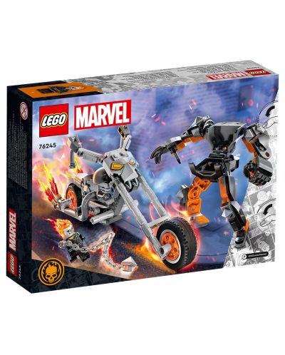 Конструктор LEGO Marvel Super Heroes - Мотор и робот на Призрачния ездач (76245) - 2