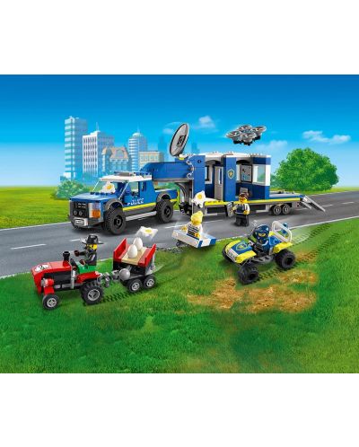 Конструктор LEGO City - Полицейски мобилен команден център в камион (60315) - 4