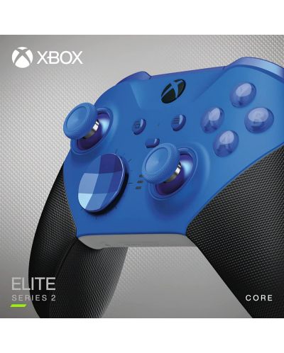 Контролер Microsoft - Xbox Elite Wireless Controller, Series 2 Core, син - 6