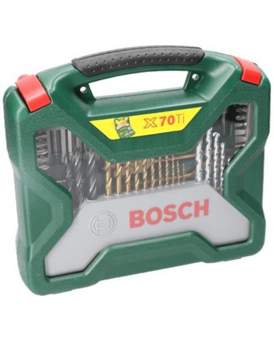 Комплект свредла и битове Bosch - X-Line, 70 части - 2