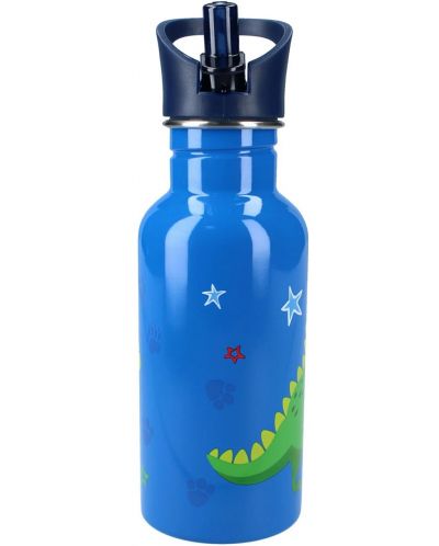 Комплект за детска градина Vadobag Pret - Раница и бутилка за вода, динозавър - 3