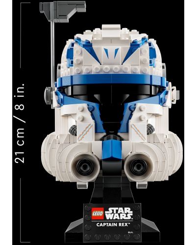 Конструктор LEGO Star Wars - Шлемът на капитан Рекс (75349) - 4