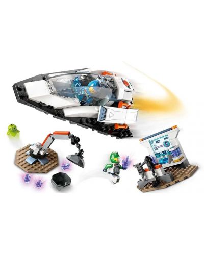 Конструктор LEGO City - Космически кораб и откритие на астероид (60429) - 3