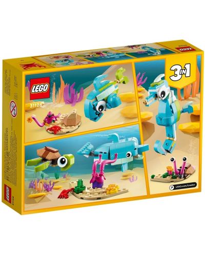Конструктор LEGO Creator - Делфин и костенурка (31128) - 8