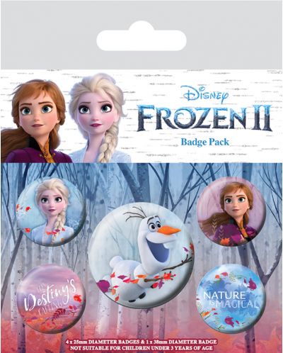Комплект значки Pyramid Disney: Frozen 2 - Destiny - 1