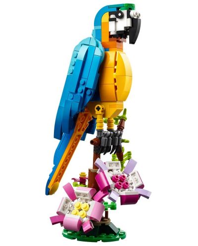 Конструктор  3 в 1 LEGO Creator - Екзотичен папагал (31136) - 3