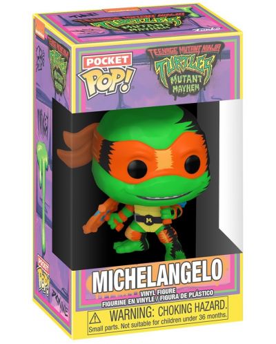 Комплект Funko POP! Collector's Box: Animation - TMNT Mutant Mayhem (Michelangelo) - 4