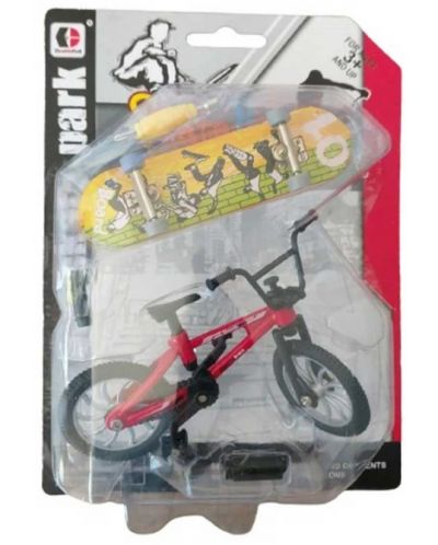 Комплект фингърборди Donbful - Скейтборд и колело BMX, асортимент - 2