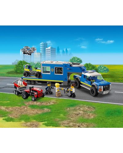 Конструктор LEGO City - Полицейски мобилен команден център в камион (60315) - 6
