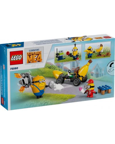 Конструктор LEGO Minions - Миньоните и колата банан (75580) - 2