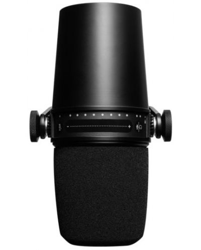 Комплект микрофон и стойка Shure - MV7-K, черен - 3