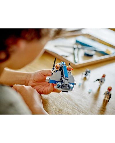 Конструктор LEGO Star Wars - Боен пакет, Клонинг щурмовак на Асока от 332 легион (75359) - 8