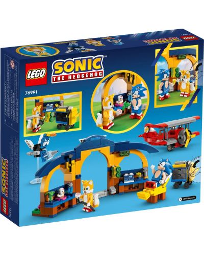 Конструктор LEGO Sonic - Работилницата на Тейлс и самолет Торнадо (76991) - 8