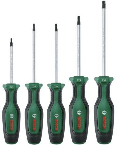 Комплект отвертки Bosch - Torx, 5 части - 1