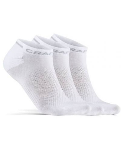 Комплект чорапи Craft - Core Dry, 3 чифта , бели - 1