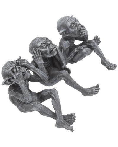 Комплект статуетки Nemesis Now Adult: Humor - Three Wise Goblins, 12 cm - 6