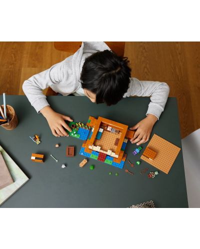 Конструктор LEGO Minecraft - Къщата на жабата (21256) - 8