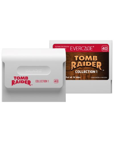 Конзола Evercade EXP-R + Tomb Raider Collection - 8