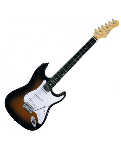 Комплект електрическа китара с аксесоари EKO - EG-11, Sunburst - 2