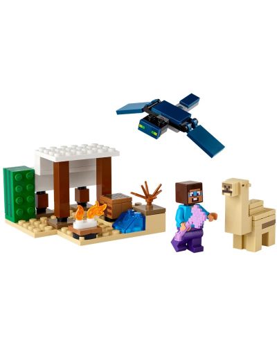 Конструктор LEGO Minecraft - Пустинната експедиция на Стив (21251) - 3
