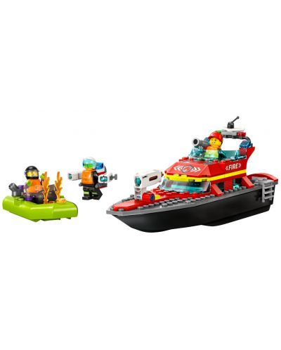Конструктор LEGO City - Спасителна лодка (60373) - 2