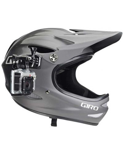 Комплект стойка за каска Helmet Side + Top Mount, за екшън камера - 2